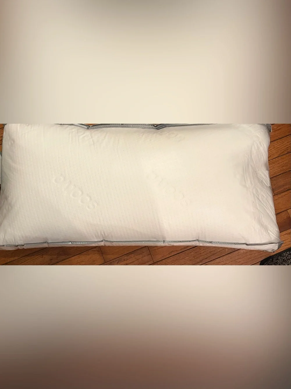 1 SAATVA GRAPHITE MEMORY FOAM PILLOW High Loft King Size Pillow NEW